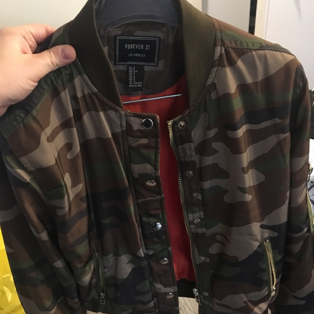 Forever 21 bomber jacket